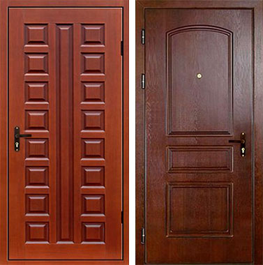 Стальная Дверь МДФ №21 МДФ с двух сторон